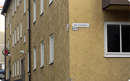 Korsningen Norra Gröngatan/Brogränd, Östersund